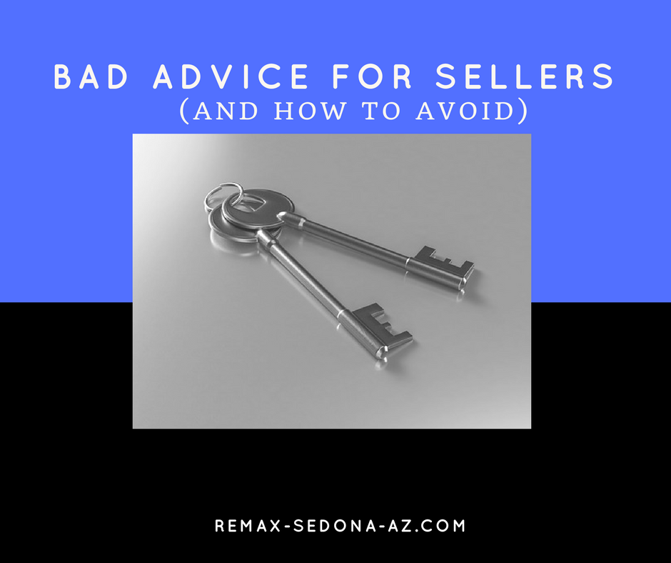 Bad Advice When Selling  Your House (and how to avoid)